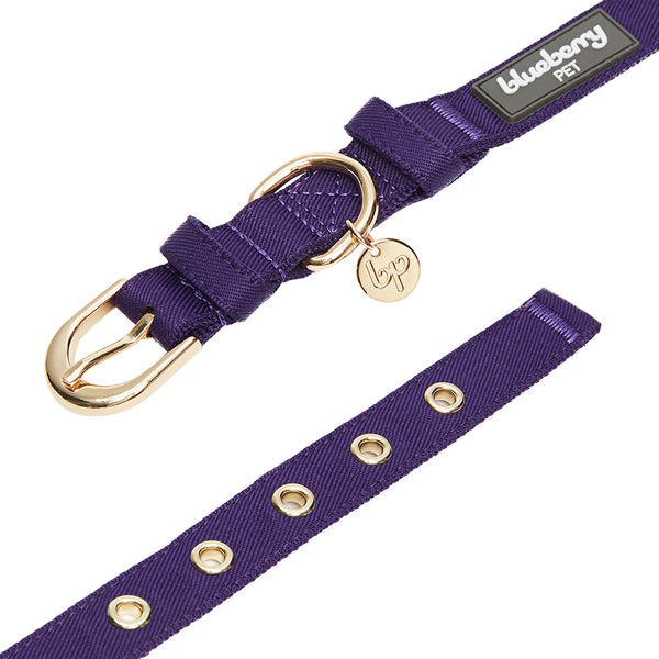 Blueberry Pet - Most Coveted Dog Collar with Bowtie and Pearl