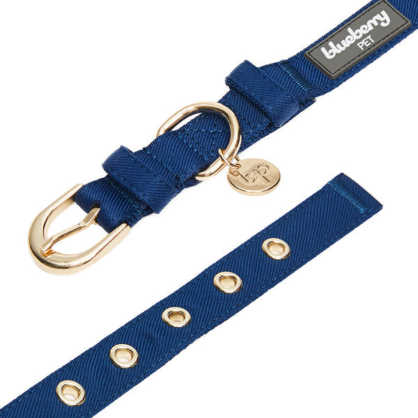 Blueberry Pet - The Most Coveted Dog Collar with Dotty Bowtie and Pearl