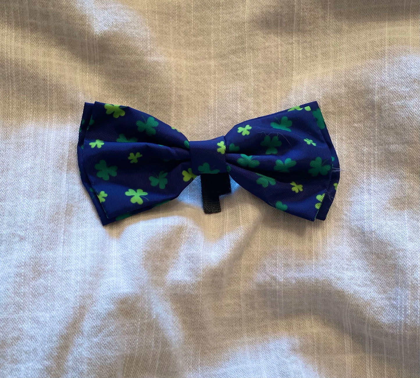 St. Patrick's day pet bow tie.