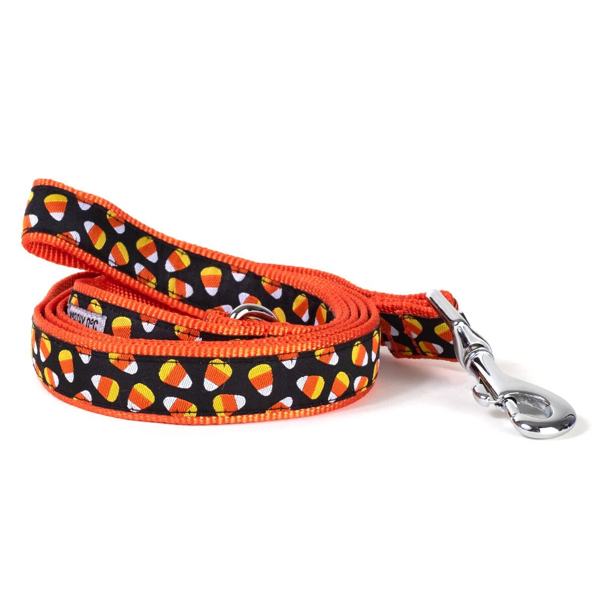 Worthy Dog Candy Corn dog collar and leash set