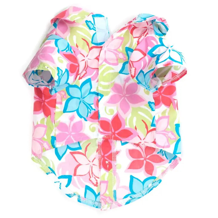 Hibiscus Floral Dog Shirt