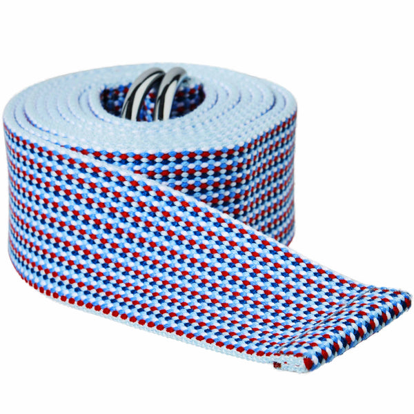 Blueberry Pet - Multicolor Braids Doga Gift Box - 1 Dog Collar/1 Yoga Stretch Strap/3 Headbands