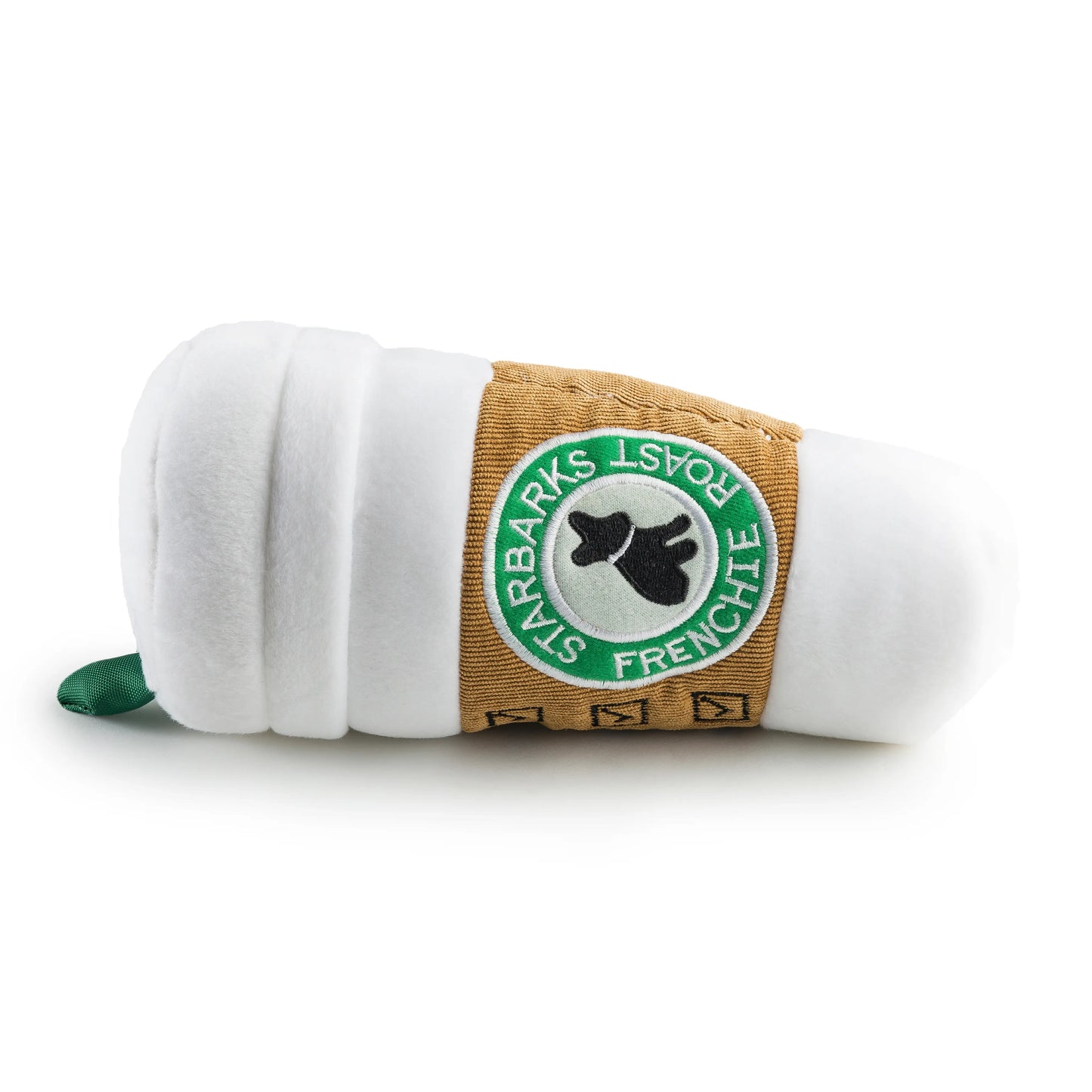 Starbarks Coffee Cup W/ Lid Plush dog toy