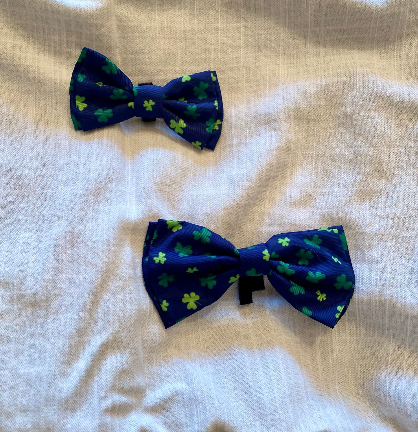 St. Patrick's day pet bow tie.
