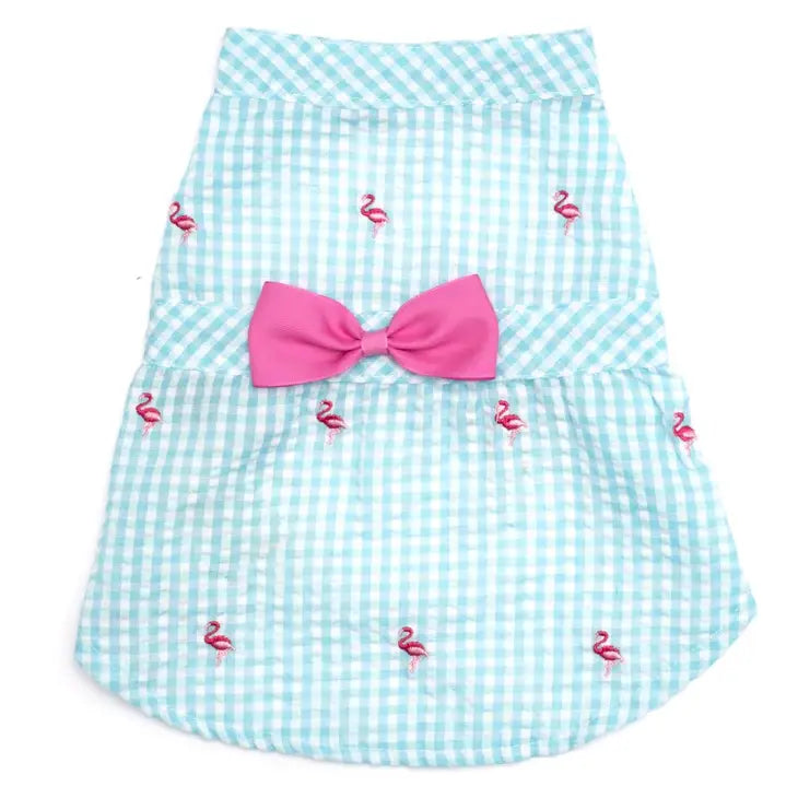 Flamingo Dog Dress