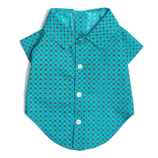 Foulard Turquoise Dog Shirt