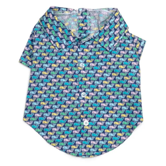 Mini Whale Dog Shirt